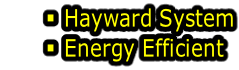 Hayward System Energy Efficient